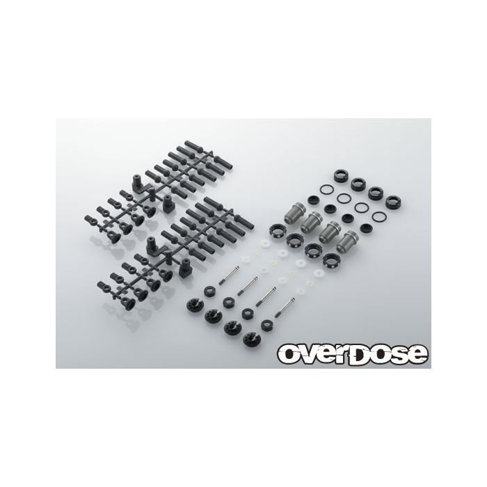 OD2777 - Overdose Stock Shock Set - Black RC PACE - RC Drift Shop UK