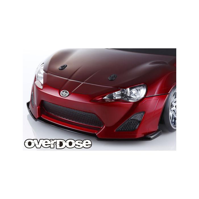 OVERDOSE OD1987b SCION Weld FR-S ボディセット Overdose Scion Weld FR-S High Detail Clear Body Set w/ Light