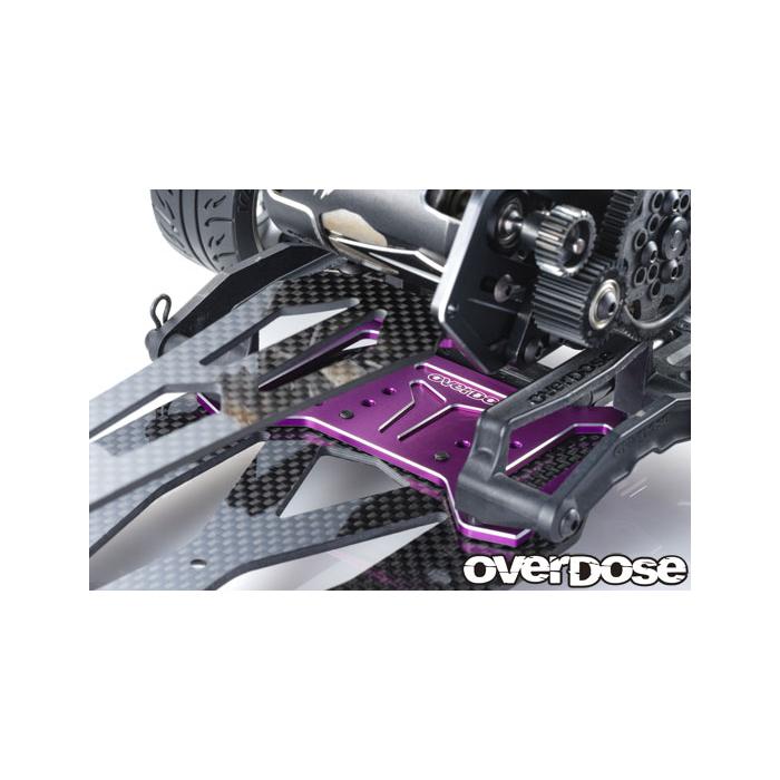 Overdose Alum. Battery Plate Set - Red Overdose Alum. Battery Plate Set - Red