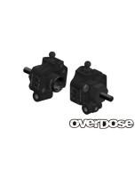 OD2279 - Overdose Adjustable Aluminium Rear Upright For OD/YD-2 - Black