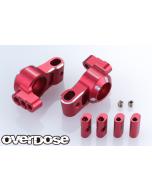 Overdose ES Aluminium Rear Upright For GALM - Red