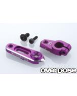 OD2802 - Overdose JT Aluminium Direct Servo Horn - 23T/Purple (Sanwa/KO)