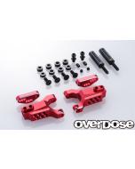 OD2863 - Overdose Adjustable Aluminium Front Arm Type-3 - Red