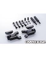OD2864 - Overdose Adjustable Aluminium Front Arm Type-3 - Black