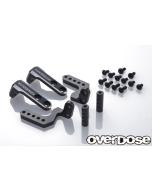 OD2885 - Overdose Aluminium Rear Body Mount For GALM - Black