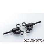 OD2942 - Overdose Adjustable Aluminium Front Upper Arm Type-2 - Black