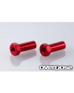 Overdose Steering Post - Red