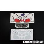 OD1157b - Overdose 3D Aristo Light & Grille Emblem Set