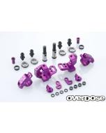 OD2437b - Overdose Adjustable Aluminium Knuckle Set Type-2 - Purple