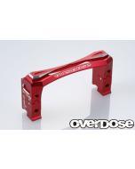 OD2492b - Overdose 2 Way Aluminium Servo Mount For OD - Red