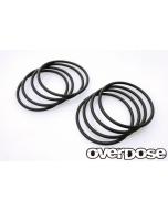 OD2796 - Overdose Tyre O-Rings 8pcs - Black