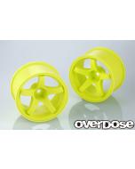 OD2949 - Overdose X Valino GV330 30mm +9mm Offset - Neon Yellow