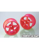 OD2950 - Overdose X Valino GV330 26mm +7mm Offset - Neon Pink