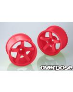 OD2951- Overdose X Valino GV330 30mm +9mm Offset - Neon Pink