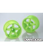 OD2952 - Overdose X Valino GV330 26mm +7mm Offset - Neon Green