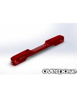 OD2969 - Overdose TC Aluminium Suspension Mount 61.7mm For GALM - Red