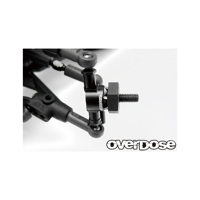 OD2895 - Overdose ES Aluminium Knuckle For GALM - Red RC PACE - RC