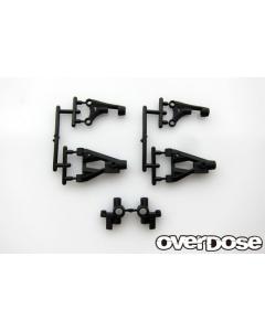 OD2257 - Overdose Front Suspension Arm and Knuckle Set For RWD