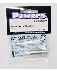 Powers 8x4x3 Bearings 10pcs