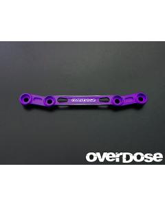 OD1259 - Overdose Aluminium Front Tower Brace for Drift Package - Purple