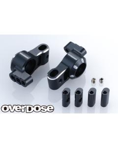 Overdose ES Aluminium Rear Upright For GALM - Black