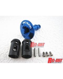 KN-DP28KB - RC926 Aluminium Rear Spool for Drift Package - Blue