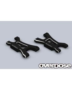 OD2860 - Overdose ES Aluminium Rear Suspension Arms for OD - Black