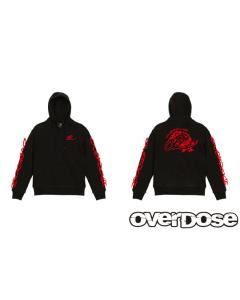 ODW118 - Overdose Pullover Hoodie Black - XXL