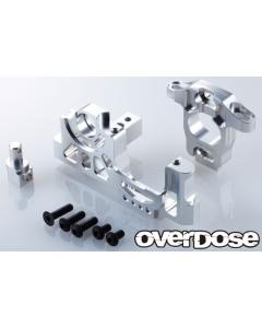 Overdose Aluminium Motor Mount Type-2 for Drift Package - Silver