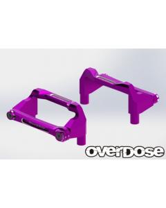 OD2525b - Overdose Aluminium Battery Holder For OD - Purple