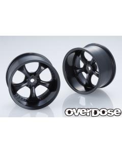 OD2820 - Overdose RY Wheel R-SPEC Work VS KF 30mm 9mm Offset - Black
