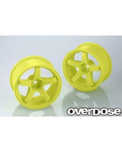 OD2948 - Overdose X Valino GV330 26mm +7mm Offset - Neon Yellow