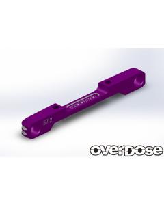 OD2965 - Overdose TC Aluminium Suspension Mount 57.2mm For GALM - Purple