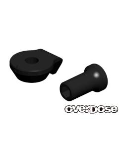 Overdose Adjuster Nut & Knuckle Stopper For OD2439 - Black