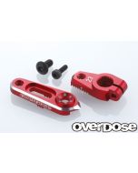 OD2803 - Overdose JT Aluminium Direct Servo Horn - 23T/Red (Sanwa/KO)