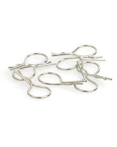 Core RC Big Body Clip x8 - Silver