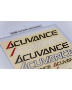 Acuvance Stretch Logo Sticker Sheet