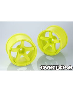 OD2949 - Overdose X Valino GV330 30mm +9mm Offset - Neon Yellow