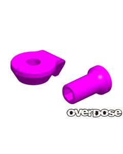 OD3565 - Overdose Adjuster Nut & Knuckle Stopper For OD2437 - Purple