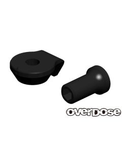 OD3567 - Overdose Adjuster Nut & Knuckle Stopper For OD2439 - Black