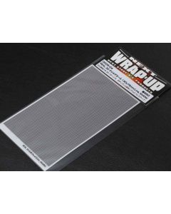 0005-04 - Wrap Up Next 3D Grill Decal Clear base 130x75mm - Line Middle